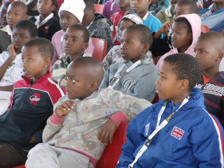 Pupils listening focused and engaged